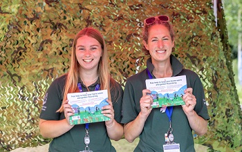 Photo of two of our Sustainability Advisors