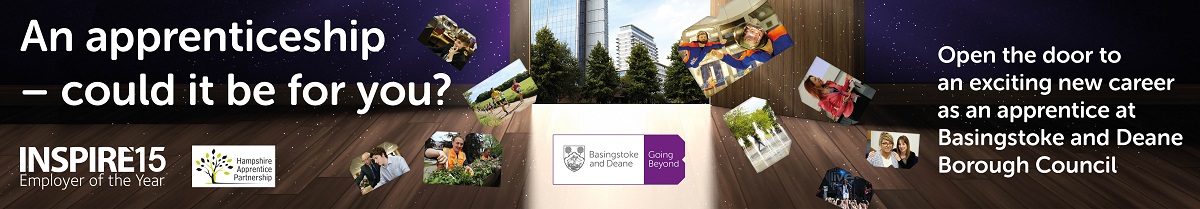An Apprenticeship - could be for you banner